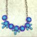 J. Crew Jewelry | Jcrew Fashion Necklace | Color: Blue | Size: 22 Inch