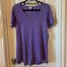 Lularoe Tops | Lularoe Classic T Short Sleeve Top | Color: Purple | Size: M