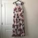 Jessica Simpson Dresses | Jessica Simpson Floral Maternity Dress | Color: Cream | Size: Xl