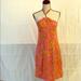 Lilly Pulitzer Dresses | Lilly Pulitzer Silk Midi Sundress: Sz Large | Color: Orange/Pink | Size: L