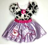Disney Costumes | Fancy Nancy Poodle Skirt Costume Dress | Color: Purple/White | Size: 4-6x