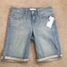 Jessica Simpson Shorts | Jessica Simpson Maxwell Jean Shorts Sz 25 Nwt $44 | Color: Blue | Size: 25