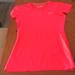 Under Armour Tops | Fitted Under Armor Short Sleeve Top Neon Orange | Color: Orange/Pink | Size: S