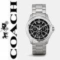 Coach Accessories | Coach Barrow Stainless Steel Multifunction | Color: Black/Silver | Size: Os
