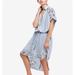 Free People Dresses | Free People Cut It Out Embroidered Size S Nwt | Color: Blue | Size: S