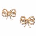 Kate Spade Jewelry | Kate Spade Gold Bow Meets Girl Earrings | Color: Gold | Size: Os