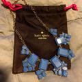 Kate Spade Jewelry | Kate Space Blue Necklace- Worn Once! | Color: Blue | Size: Os