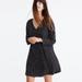 Madewell Dresses | Madewell Star Print Silk Button Back Dress | Color: Black/White | Size: Xs