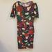 Lularoe Dresses | Lularoe Floral Julia Dress | Color: Purple/Red | Size: Xxs