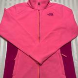 The North Face Jackets & Coats | Girls North Face Fleece Full Zip Jacket | Color: Pink/Purple | Size: Xlg