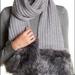 Kate Spade Accessories | Kate Spade Long Beautiful Mohair Blend Scarf Nwt | Color: Gray | Size: Os