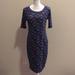 Lularoe Dresses | Lularoe Julia Dress. Women’s Size M | Color: Blue | Size: M