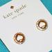 Kate Spade Jewelry | Kate Spade Spot The Spade Pave Halo Spade Studs | Color: Gold | Size: Approx. 1cm