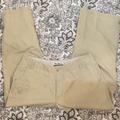 Columbia Pants & Jumpsuits | Columbia Tan Capri Pant Sz10 100% Cotton W31 L23.5 | Color: Tan | Size: 10