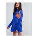 Free People Dresses | Free People Tunic Dress | Color: Blue | Size: S