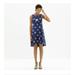 Madewell Dresses | Madewell Skyscape Flower Stamp Dress Sz Xs | Color: Blue/Silver | Size: Xs