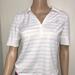 Nike Tops | Nike Golf Short Sleeve Polo Size Small Women’s | Color: Orange/White | Size: S