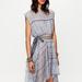 Free People Dresses | Free People Geo Cutout Above The Knee Dress | Color: Blue/White | Size: S