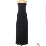 J. Crew Dresses | Jcrew Nastasha Black Lace Gown | Color: Black | Size: 4