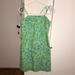 Lilly Pulitzer Dresses | Lily Pulitzer Bamboo Bow Tie Dress. | Color: Green/Yellow | Size: 8