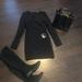 Zara Dresses | Little Black Xs Fitted Dress Zara | Color: Black | Size: Xs
