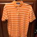 Polo By Ralph Lauren Shirts | Men’s Shirt Sleeve “Polo” Shirt Sz M | Color: Orange/White | Size: M