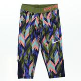 Nike Bottoms | Nike Girls Pro Cool Athletic Tights Pants Multi | Color: Green/Purple | Size: Mg