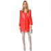Free People Dresses | Free People Xs Mini Dress Tunic Boho Embroidered | Color: Red | Size: Xs