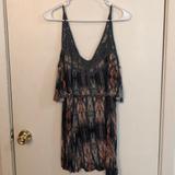 Urban Outfitters Dresses | Colorful Dress With Lace Accents | Color: Gray | Size: M