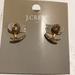 J. Crew Jewelry | Jcrew Nwt Rose Gold Jewel Earrings Comes With Bag | Color: Gold | Size: Os
