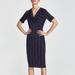 Zara Dresses | Nwt Zara Multicolored Striped Dress Small | Color: Blue | Size: S