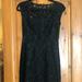 J. Crew Dresses | J. Crew Black Lace Midi Dress | Color: Black | Size: 2