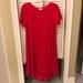 Lularoe Dresses | Lularoe Red Carly Dress | Color: Red | Size: S