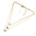 Kate Spade Jewelry | Kate Spade Layers Crystal Statement Necklace | Color: Gold/Silver | Size: Os