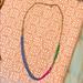J. Crew Jewelry | Fun J Crew Chain Necklace | Color: Blue/Gold/Green/Pink/Red | Size: Os