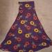 Lularoe Dresses | Lularoe Maxi Skirt | Color: Purple/Yellow | Size: Xs