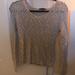 American Eagle Outfitters Sweaters | Cream V Neck American Eagle Sweater Size Xs | Color: Cream/White | Size: Xs