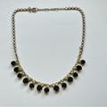 J. Crew Jewelry | J.Crew Necklace Black Beads And Crystals | Color: Black | Size: Os