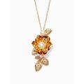 Kate Spade Jewelry | Kate Spade Lavish Blooms Long Necklace | Color: Gold | Size: Os