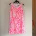 Lilly Pulitzer Dresses | Lilly Pulitzer Mini Mila Shift Dress | Color: Pink/White | Size: 14 Kids