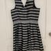 J. Crew Dresses | J.Crew Striped Cocktail Dress | Color: Black/Silver | Size: 6