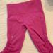 Lululemon Athletica Pants & Jumpsuits | Last Chance Cropped Leggings | Color: Pink | Size: 4