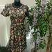 Lularoe Dresses | Lularoe Floral Jacquard Amelia Dress | Color: Brown/Pink | Size: Xxs
