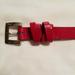 Nine West Accessories | Nine West Skinny Belt | Color: Red | Size: Small