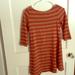 Urban Outfitters Dresses | Like New Urban Outfitters 3/4 Sleeve Mini Dress Xs | Color: Orange/Red | Size: Xs