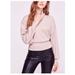 Free People Sweaters | Free People Pearl Dust Glam Turtleneck Sweater | Color: Cream/Gold | Size: L