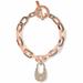 Michael Kors Jewelry | Michael Kors Rose Gold & Blush Bracelet | Color: Gold/Pink | Size: 7.5 In