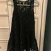 Free People Dresses | Free People Lace Black Beach Cover Up Dress | Color: Black | Size: Xs