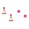 Kate Spade Jewelry | Kate Spade Dainty Sparklers Ear Jacket Earrings | Color: Gold/Pink | Size: Os