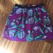 Lilly Pulitzer Skirts | Lilly Pulitzer Skirt Size 10 Purple With Green | Color: Green/Purple | Size: 10